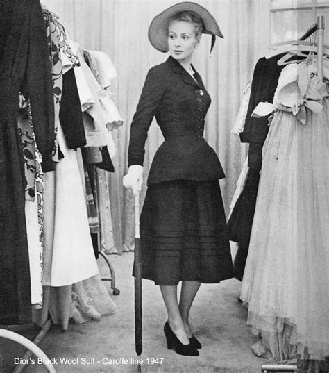 dior 1948 collection|christian dior silhouette 1947.